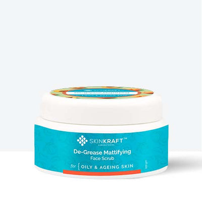 De-Grease Mattifying Face Scrub