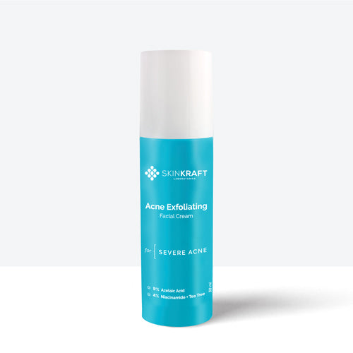 Buy Acne Exfoliating Facial Cream For Women SkinKraft