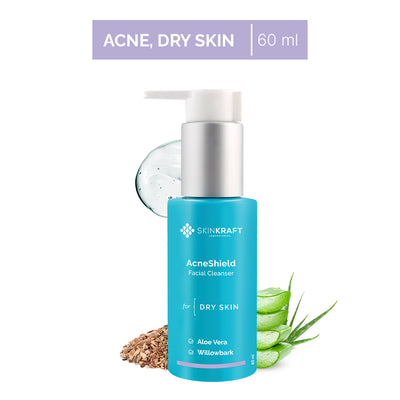 AcneShield Facial Cleanser For Dry Skin