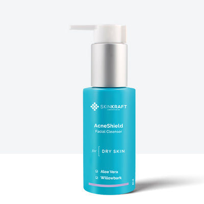 AcneShield Facial Cleanser For Dry Skin