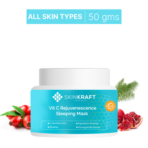 Vit C Rejuvenescence Sleeping Mask SkinKraft