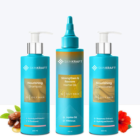 Anti- Hairfall Kit For Oily Hair