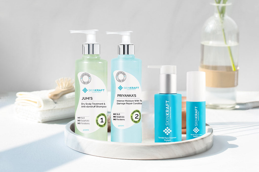 SkinKraft - India's First Customized Skin & Hair Care Regimen
