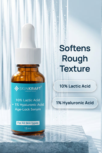 10% Lactic Acid + 1% Hyaluronic Acid Age-Lock Serum