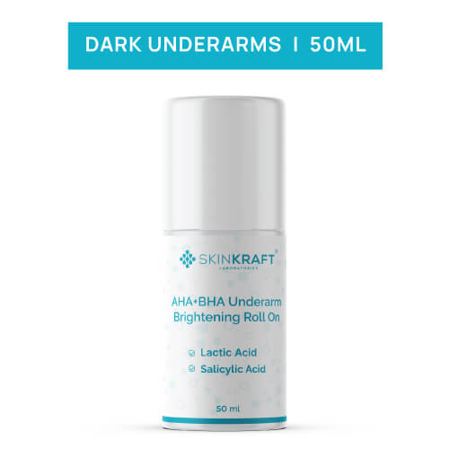 AHA+BHA Underarm Brightening Roll-On – SkinKraft