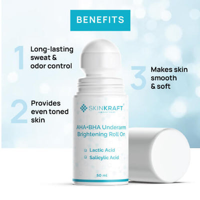 AHA+BHA Underarm Brightening Roll-On