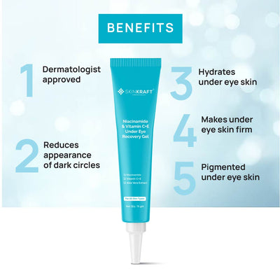 Niacinamide & Vitamin C+E Under Eye Recovery Gel