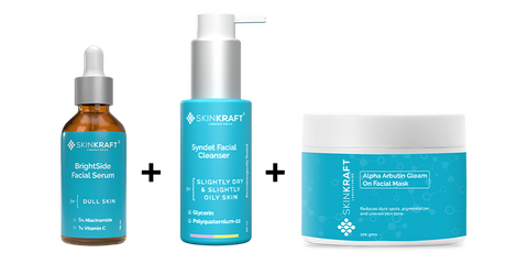 Syndet + Bright Side Serum + Alpha Arbutin