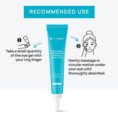 Niacinamide & Vitamin C+E Under Eye Recovery Gel