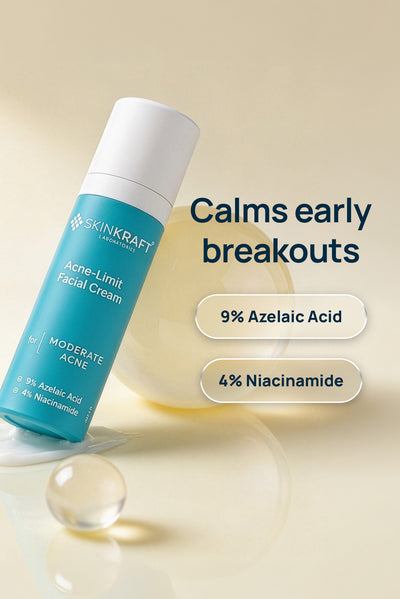 Acne-Limit Facial Cream With 9% Azelaic Acid & 4% Niacinamide