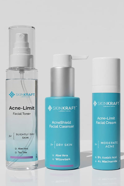 Acne-Limit Soothing Regimen With Toner, Cleanser & Acne Cream