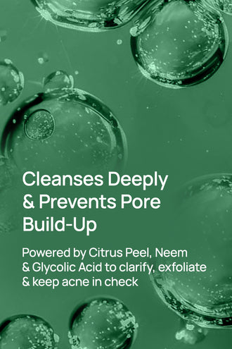 AcneShield Facial Cleanser With 0.1% Neem & 0.1% Lemon