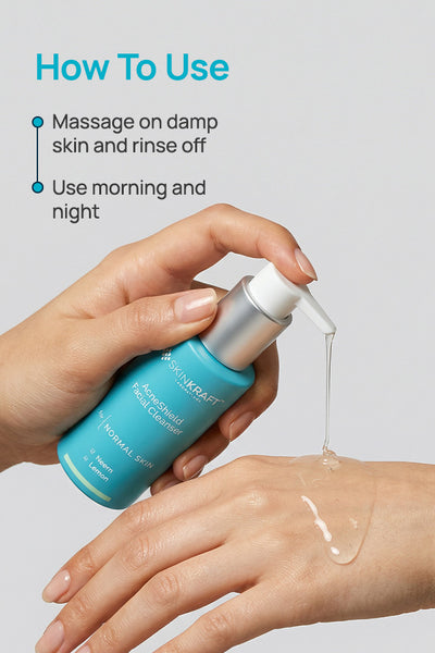 AcneShield Facial Cleanser For Normal SKin