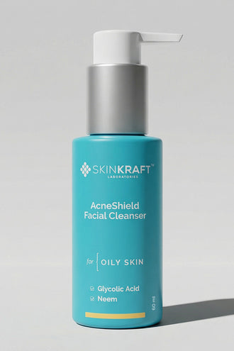 AcneShield Facial Cleanser With 0.1% Glycolic Acid & 0.1% Neem