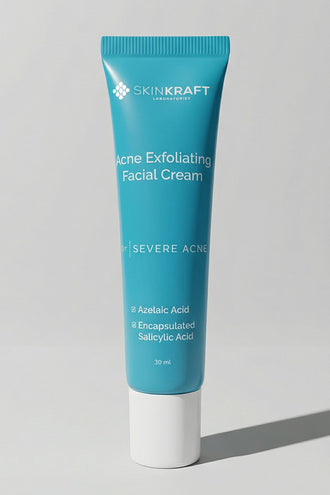 Acne Exfoliating Facial Cream With 5% Azelaic Acid & 5% Niacinamide