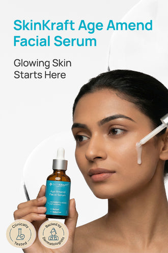 Age Amend Facial Serum With 2% Niacinamide & 0.1% Retinol