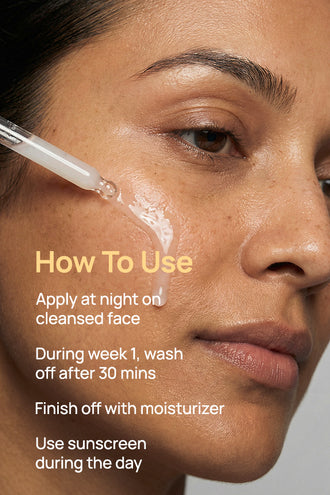 Age Amend Facial Serum With 2% Niacinamide & 0.1% Retinol