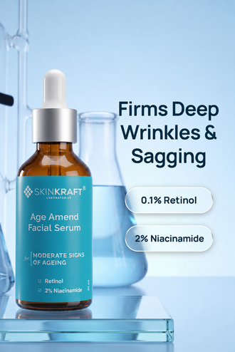 Age Amend Facial Serum With 4% Niacinamide & Retinol