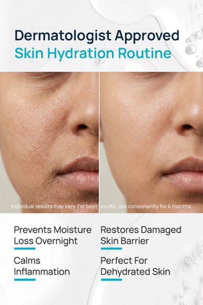 Hyaluronic Skin Drench Night Regimen With Serum & Cleanser