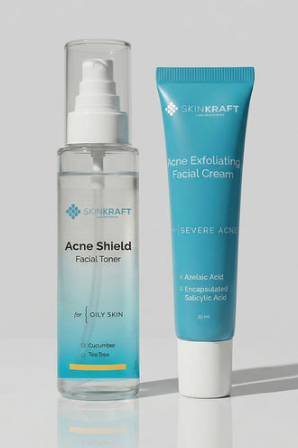 AcneShield Combo With  5% Azelaic Acid and 0.8% Tea Tree Oil For All Skin Types