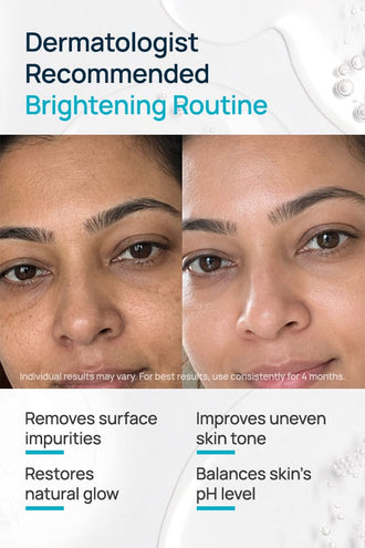Bright Side Facial Toner With 0.1% Rose & 0.1% Green Tea