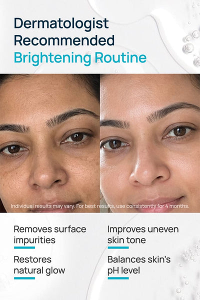 Bright Side Facial Toner With 0.1% Rose & 0.1% Green Tea