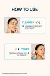 BrightSide Soothing Regimen With Toner & Cleanser