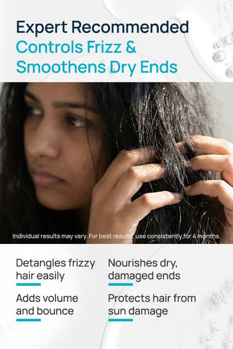 CocoCap Frizz Ease Hair Leave-in Conditioner With Coconut Oil & 18-MEA