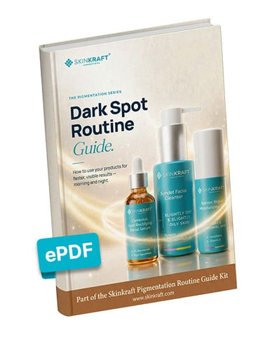 Routine Guide - Guidelines to use the dark spot correction system the right way
