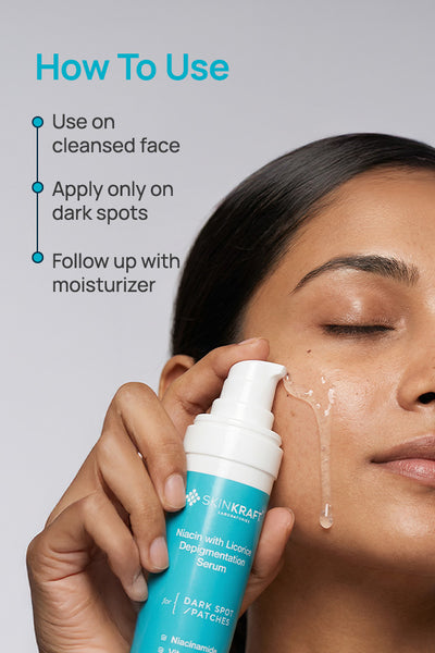 Niacin with Licorice Depigmentation Serum For Women