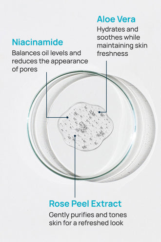 Deep Facial Cleanser With 0.1% Aloe Vera & 4% Niacinamide