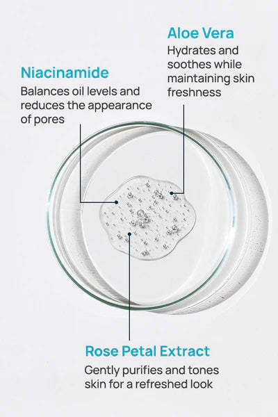 Deep Facial Cleanser With 0.1% Aloe Vera & 4% Niacinamide