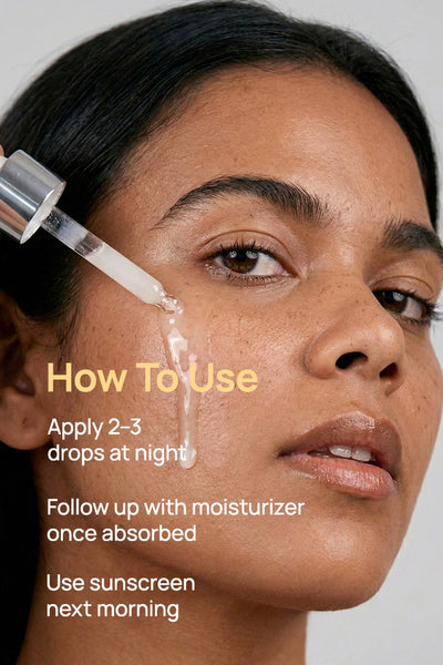 Re-Texturizing Facial Serum For Dull and Uneven Skin