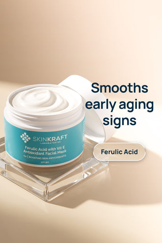 Ferulic Acid With Vitamin E Antioxidant Face Mask With 0.5% Ferulic Acid & 0.5% Vitamin E