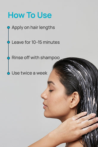 Frizz No More Shea Hair Mask With 1% Argan Oil & 1.2% Coconut Oil