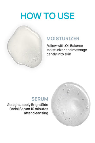 Glow Balance Combo With 0.1% Shea Butter and 5% Niacinamide For Oily Skin