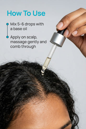 Hair Fall Superfood Booster Oil With 75% Bhringaraj & 8% Juniper Berry