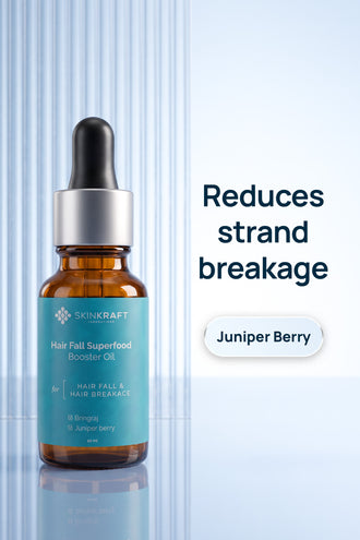 Hair Fall Superfood Booster Oil With 75% Bhringaraj & 8% Juniper Berry