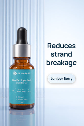 Hair Fall Superfood Booster Oil With 75% Bhringaraj & 8% Juniper Berry