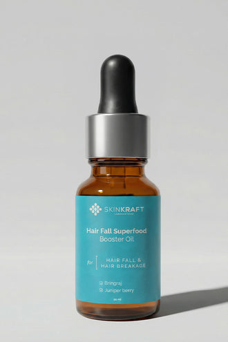 Hair Fall Superfood Booster Oil With 75% Bhringaraj & 8% Juniper Berry