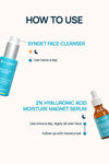 Hyaluronic Acid Moisture Magnet Regimen With Serum & Cleanser