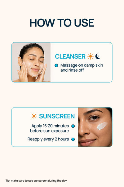 Ultra Matte Regimen With Sunscreen & Cleanser
