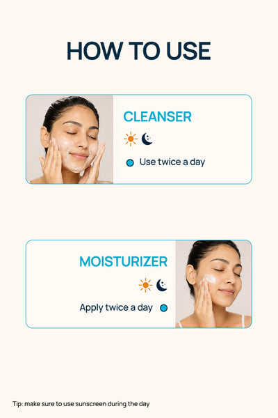 AcneShield Normal Skin Regimen With Cleanser & Moisturizer