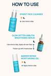 Glow Getter Regimen With Serum, Cleanser & Moisturizer