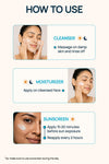 Dry-Touch Regimen With Sunscreen, Cleanser & Moisturizer