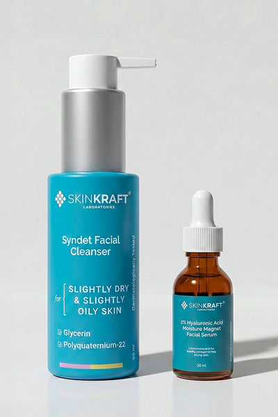 Hyaluronic Acid Moisture Magnet Regimen With Serum & Cleanser