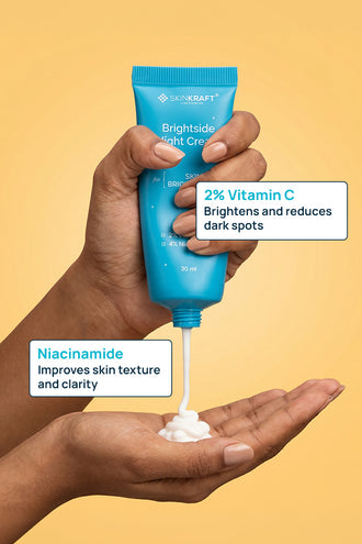 BrightSide Night Cream With 4% Niacinamide & 2% Vitamin C