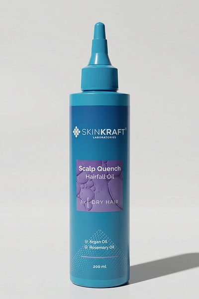Scalp Quench Hairfall Oil With 0.5% Jojoba & 1% Almond
