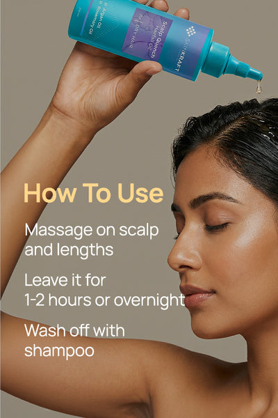 Scalp Quench Hairfall Oil With 0.5% Jojoba & 1% Almond