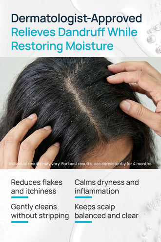 Moisture Balance Dandruff Care Shampoo With 1% Salicylic Acid & 1% Piroctone Olamine